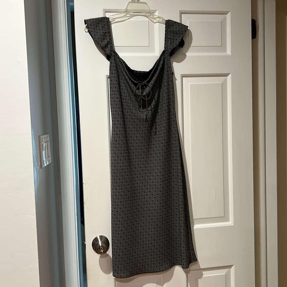Vintage 90s/Y2K flutter sleeve slip dress